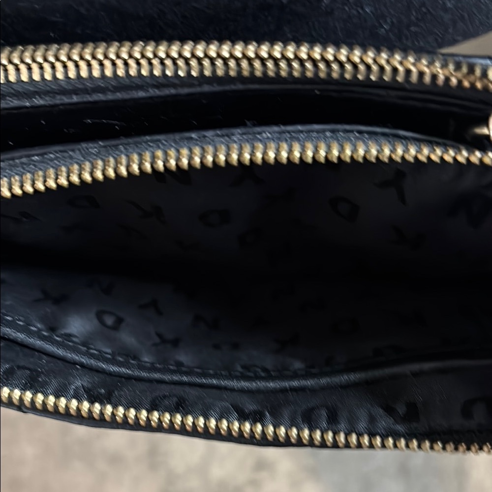 DKNY Black Quilted Crossbody Bag - Picture 6 of 8